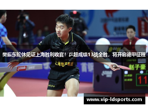 樊振东轮休见证上海胜利收官！乒超成绩13战全胜，将开启德甲征程